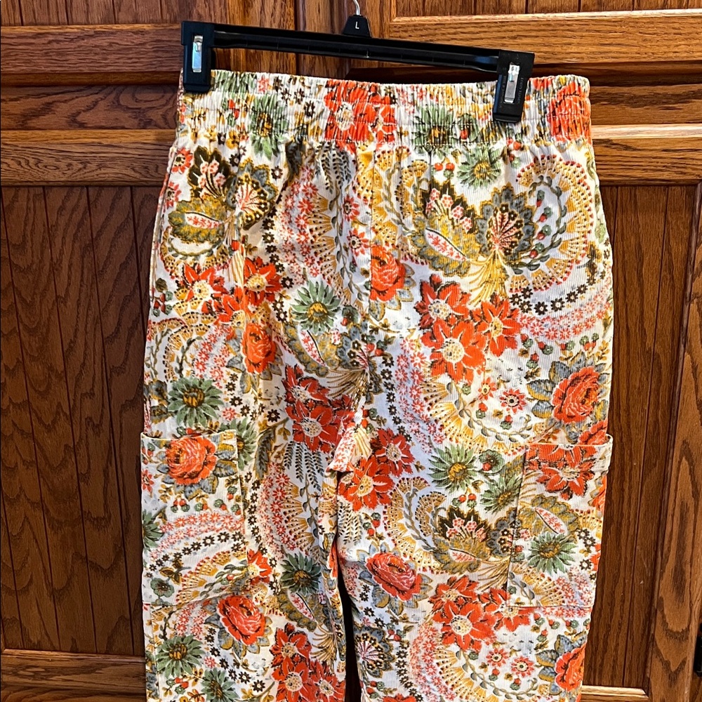 Urban Outfitters Multicolor Floral Joggers Sz Small - Picture 8 of 9